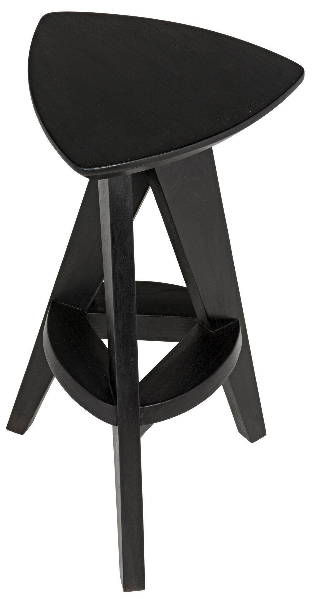 Twist Counter Stool, Charcoal Black - Furniture - Tipplergoods