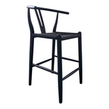Ventana Counter Stool - Black - - Furniture - Tipplergoods