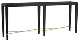 Verona Black Console Table - Furniture - Tipplergoods