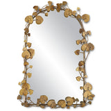 Vinna Brass Rectangular Mirror