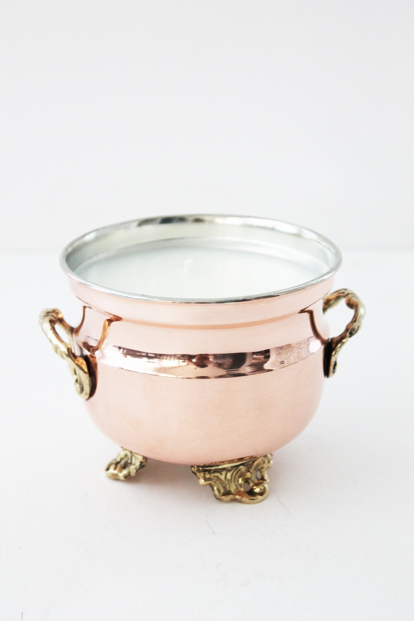 Vintage Inspired Grapefruit Mint Jardiniere Candle - Tipplergoods