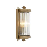Wall Lamp Glorious S - Matte brass finish | clear glass - - Decor - Tipplergoods