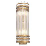 Wall Lamp Gulf S - Antique brass finish | clear glass - - Decor - Tipplergoods