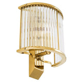 Wall Lamp Oakley - Gold finish | clear glass - - Decor - Tipplergoods