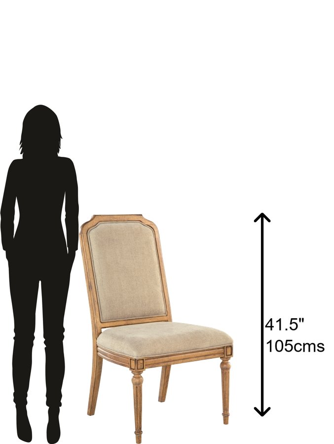 Wellington Hall Upholstered Side Chair - Furniture - Tipplergoods