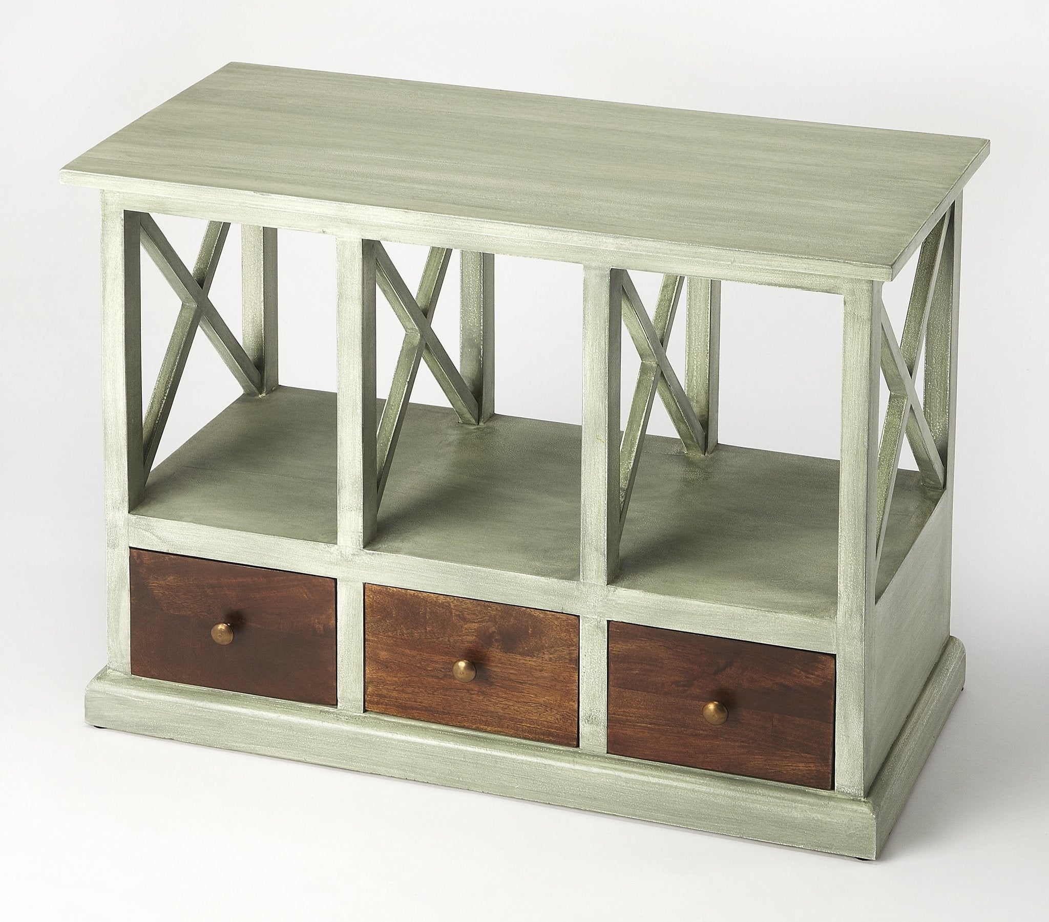 Whitaker Gray Console Table - Furniture - Tipplergoods