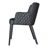 Zayden Dining Chair - Black - - Furniture - Tipplergoods